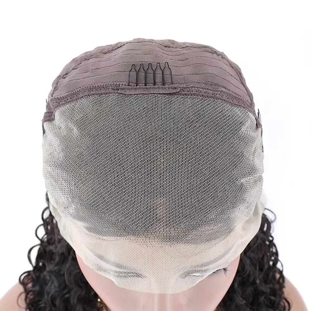 人毛ウィッグ女性のためのストレートボブウィッグ 13 × 4 レースフロント透明レースナチュラル事前摘み取られたピクシーカットナチュラルカラーブラウン 1