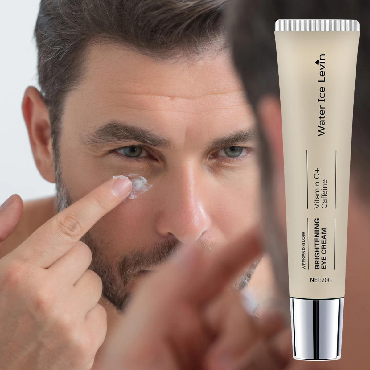 Eye Cream, Containing Caffeine, Retinol, Urea, and Ascorbic Acid, a Four-In-One Eye Cream That Provides Deep Penetration and Long-Lasting Effects, While Also Moisturizing and Protecting the Skin