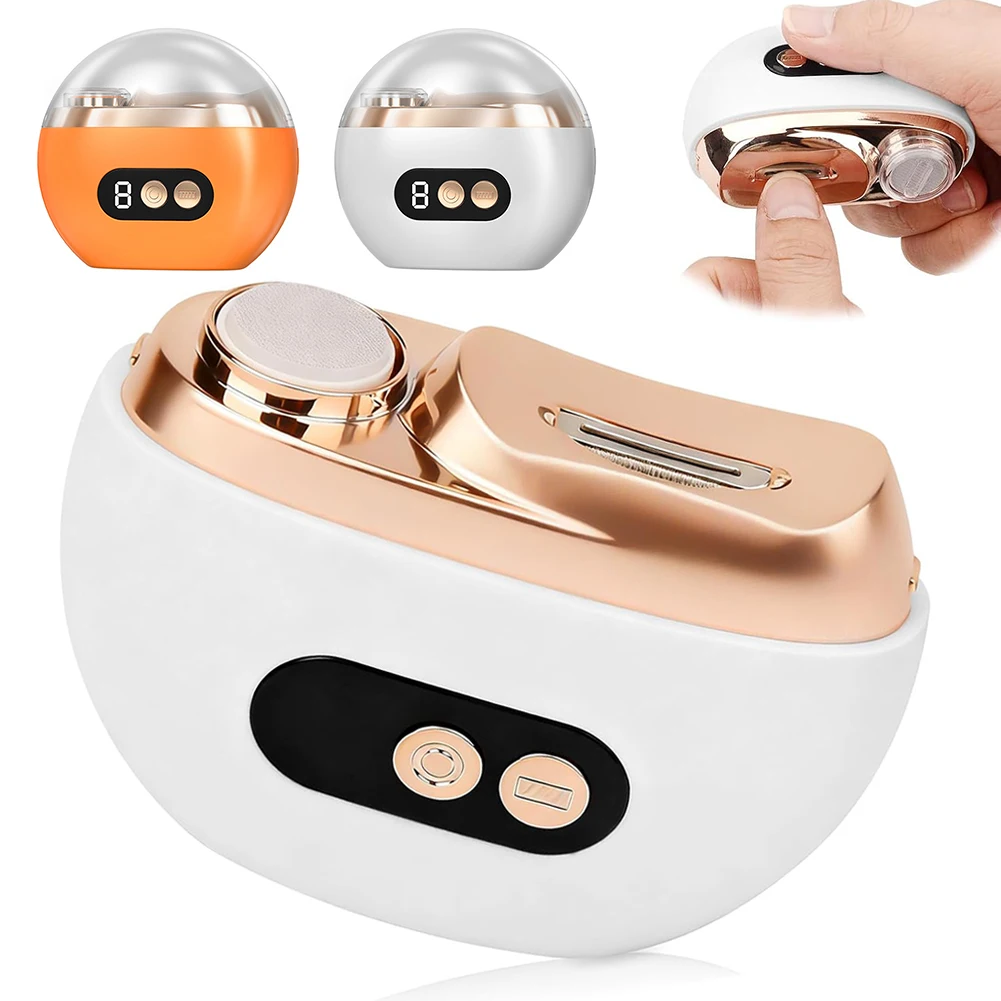

Electric Nail Clipper And Grinder USB Rechargeable Dual Function Nail Care Device Manicure Pedicure Tool Automatic Trimming