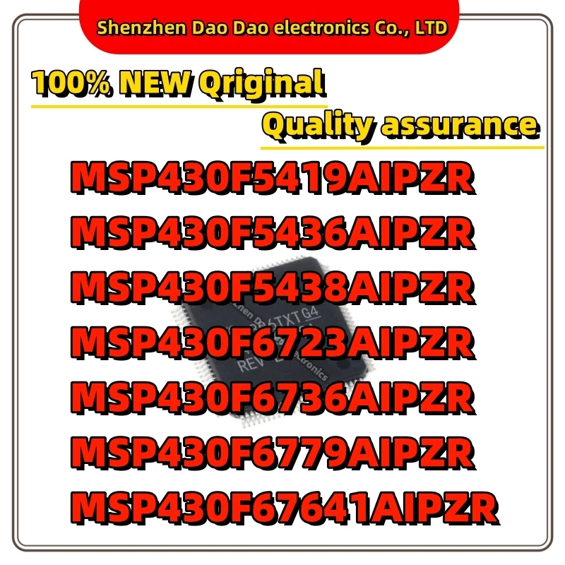 

MSP430F5419AIPZR MSP430F5436AIPZR MSP430F5438AIPZR MSP430F6723AIPZR MSP430F6736AIPZR MSP430F6779AIPZR MSP430F67641AIPZR