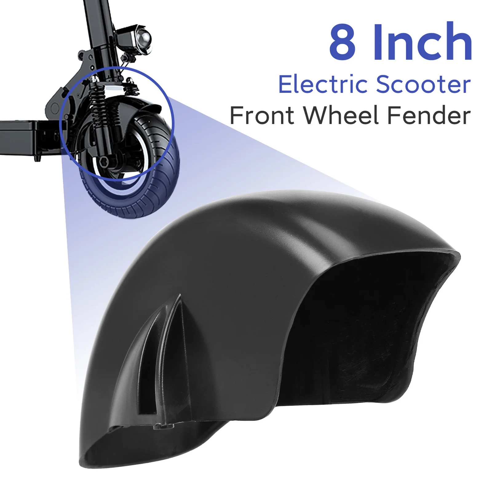 

Mudguard Bracket For Electric Scooter Front Support Shock-Absorbing Design Easy Install No Extra Screws Scooter Mudguard Rack