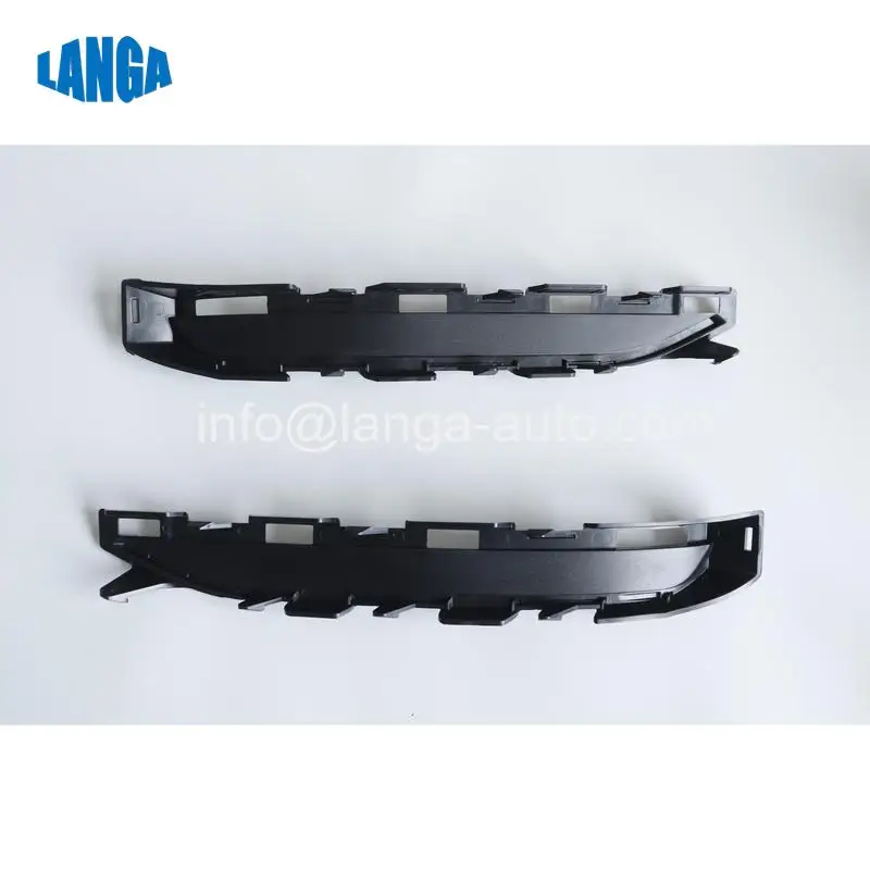 4M0807750B Fit For Audi Q7  4M  2016 2017 2018 2019 Air Guide Fog Lamp Light Cover Front Bumper Lower Grille End Trim Bracket