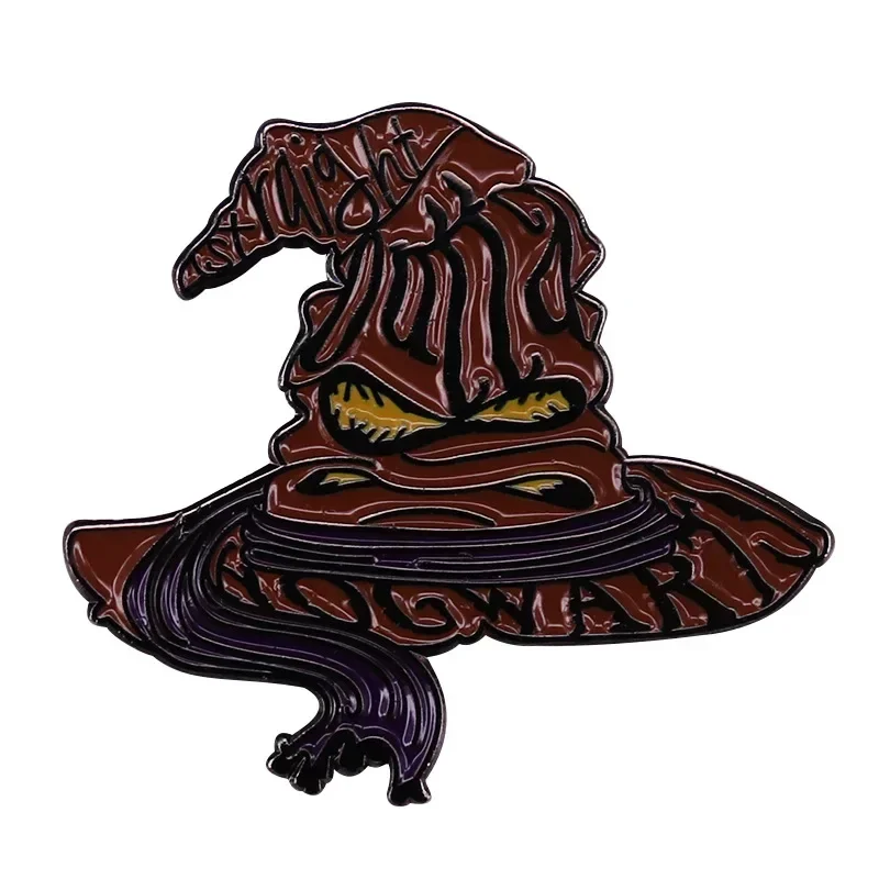 خمر الفيلم السحري أنيمي شارة مينا القوطية بروش معدني القلعة التلبيب دبوس اكسسوارات سترة ظهره الديكور #3