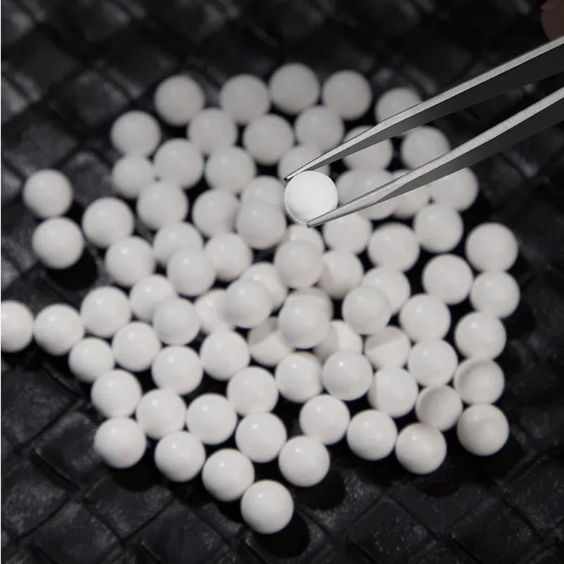 1kg Φ1/2/3/4/5/6mm Zirconium Oxide Beads Purity 35% 45% 65% 95% Jewelry Mirror Polishing Bead for Roller Polishing Machine