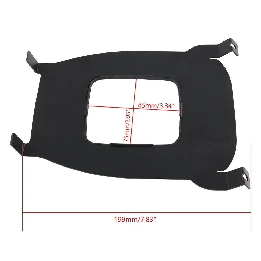 Interior Parts Center Shifter Console Cover Plate Boot Maxim Shift Boot DeleteBlack for 96-00 Honda Civic EK EK9 Type R Si - view 2