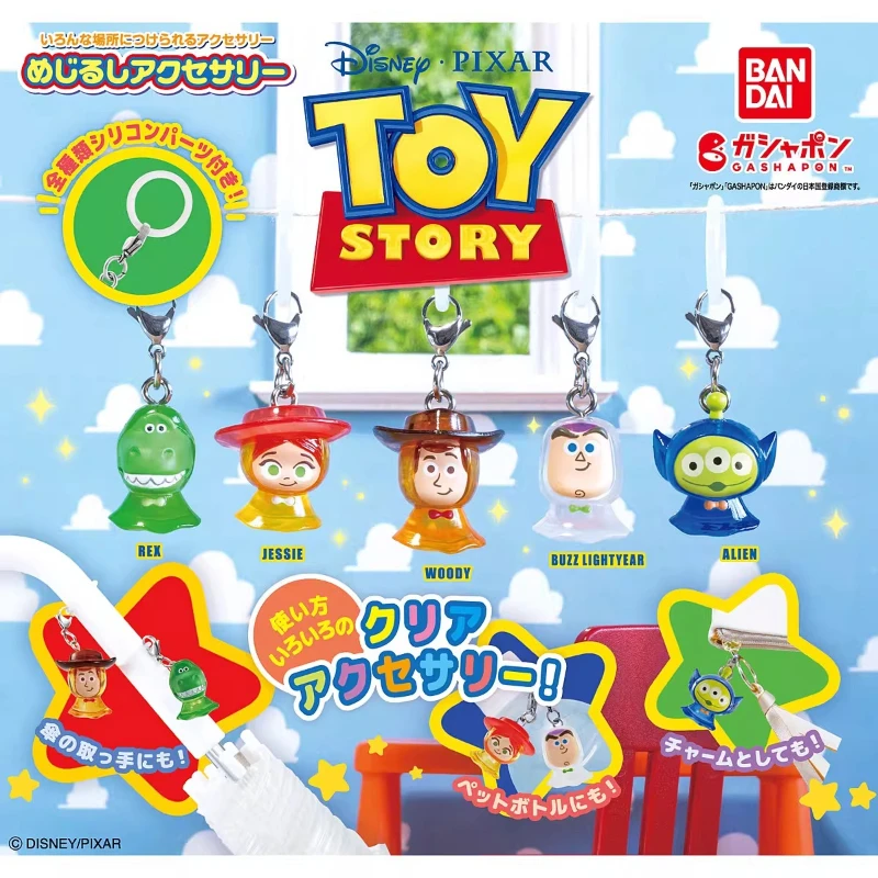 

Bandai 5PCS Gashapon Toy Story Anime Toys For Kids Action Figure Gifts Collectible Model Ornaments Desktop Decoration