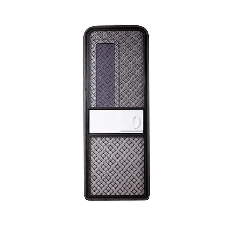 762x1908mm RV Screen Door Replacement Kit Complete With Aluminum Frame Insect Net Sunshade DIY Installation