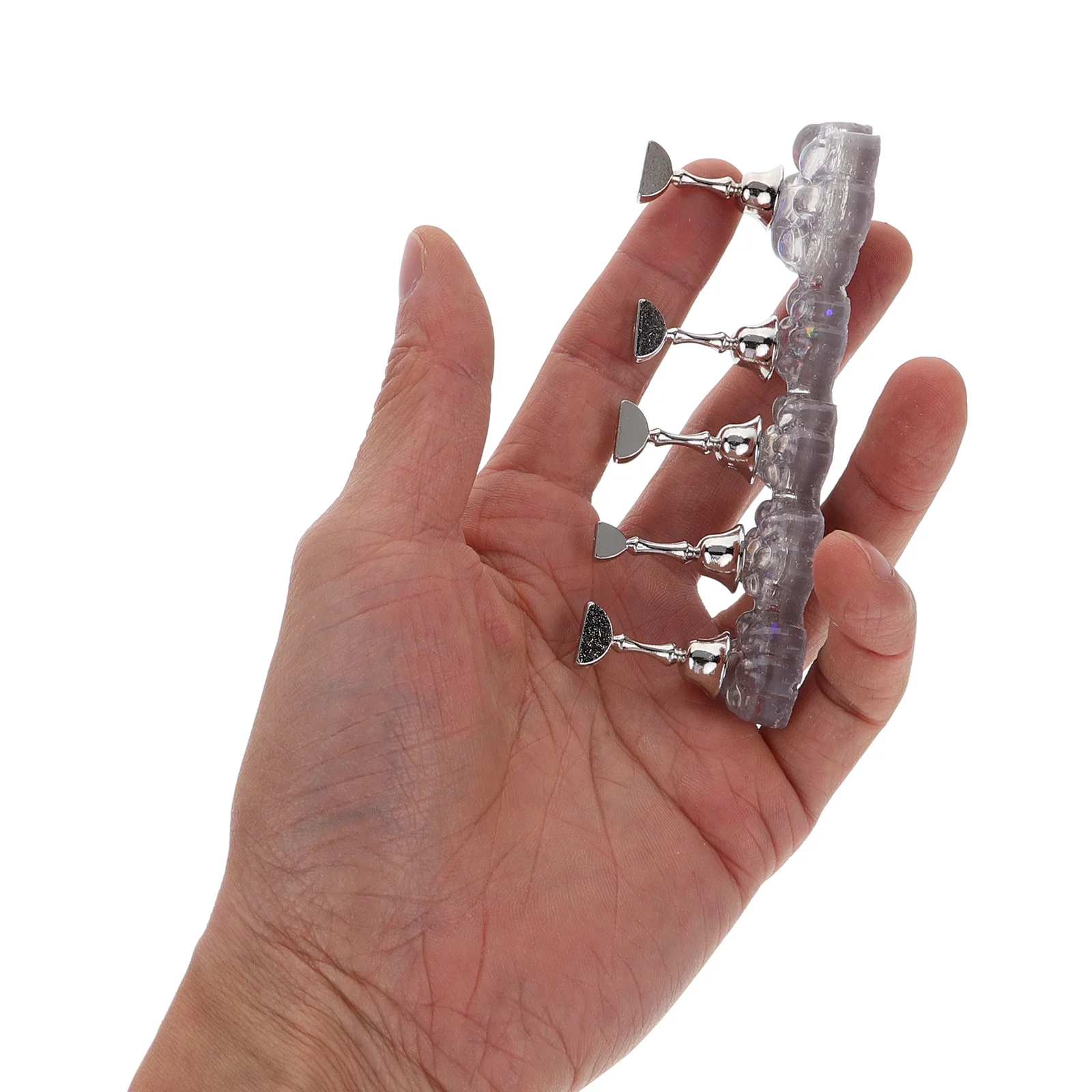 

1 set 1 Set Cat Paw Stand Portable Fake Holder For Press On Nail Art Practice Manicure Tools Display Rack Decorative Nail Stands