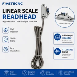 SNS NTS FTN JCXE Normal Size Linear Scale Sensor Reader Head 5microm 1um Encoder