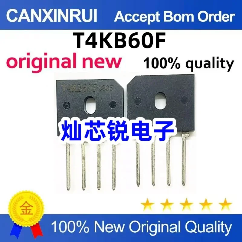 (10-300piezas)T4KB60F Rectifier Bridge T4KB60 Flat Bridge Stack Brand New In Stock Sale