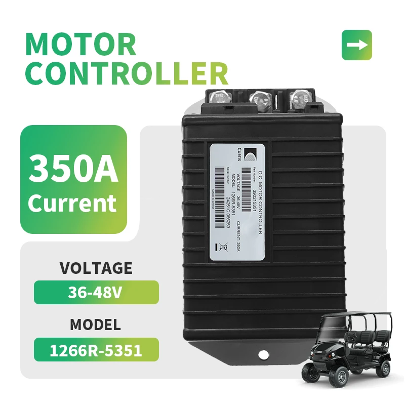 

1266R-5351 48V 350A Programmable DC SepEx Motor Controller for CURTIS