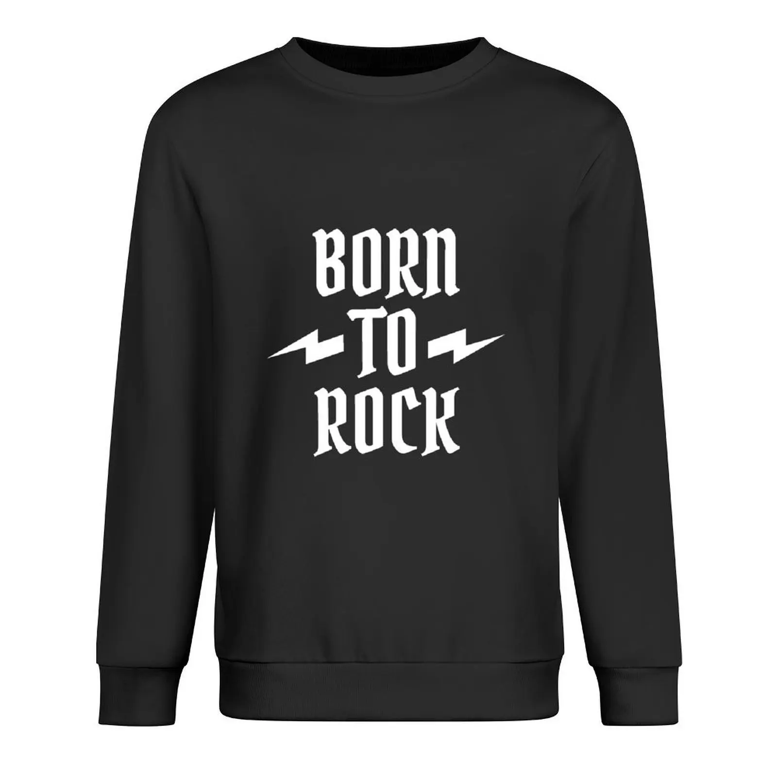 

Born To Rock Baby Pullover fashion men anime clothing autumn new products mens clothing oversize sweatshirts