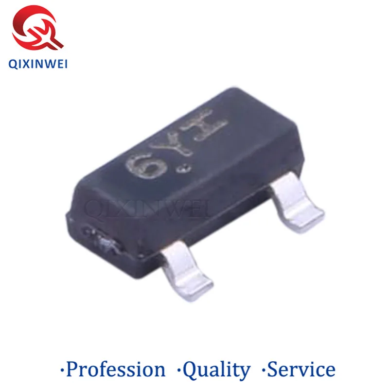 10PCS/lot MMBFJ177LT1G MMBFJ177 SOT-23 chopper screen 6Y JFET P -Channel
