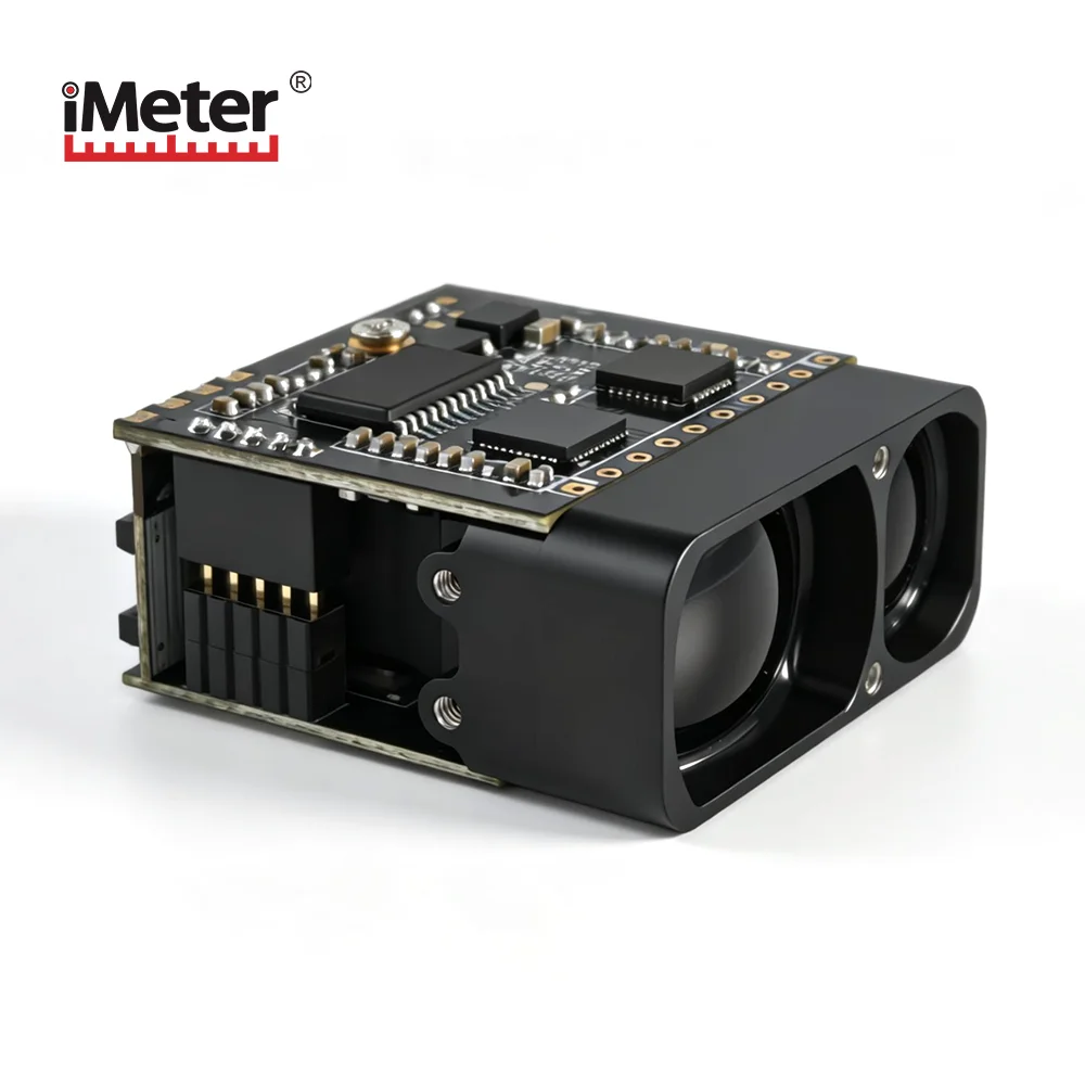 Capteur de distance laser à qualité de faisceau constante, divergence 3-4 mrad, portée 5-1200 m, faible consommation, intégration OEM