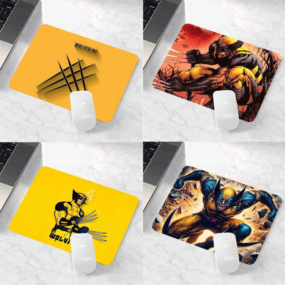 M-Marvel Wolverine Mousepad HD Printing Computer Gamers Locking Edge Non-slip Mouse Pad 50x60cm Keyboard PC Desk Pad