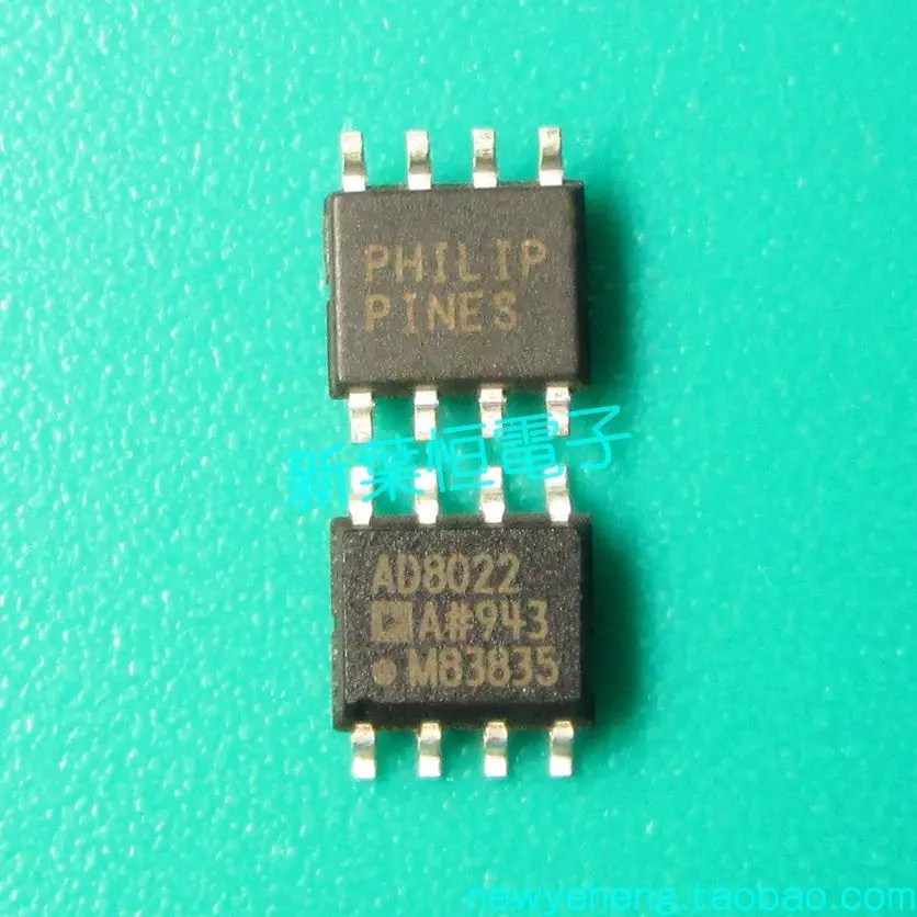 Free shipping  IC AD8022 AD8022ARZ SOP-8 AD   10PCS