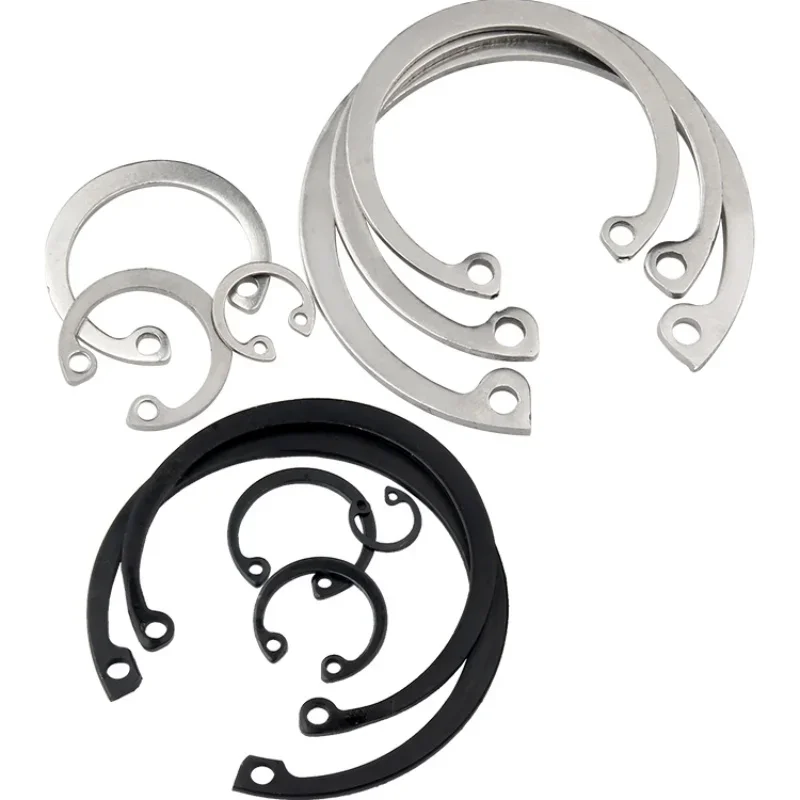 M6~M200 316/304 Stainless Steel 65 Mn C Type Internal Circlip Retaining Clip Snap Ring