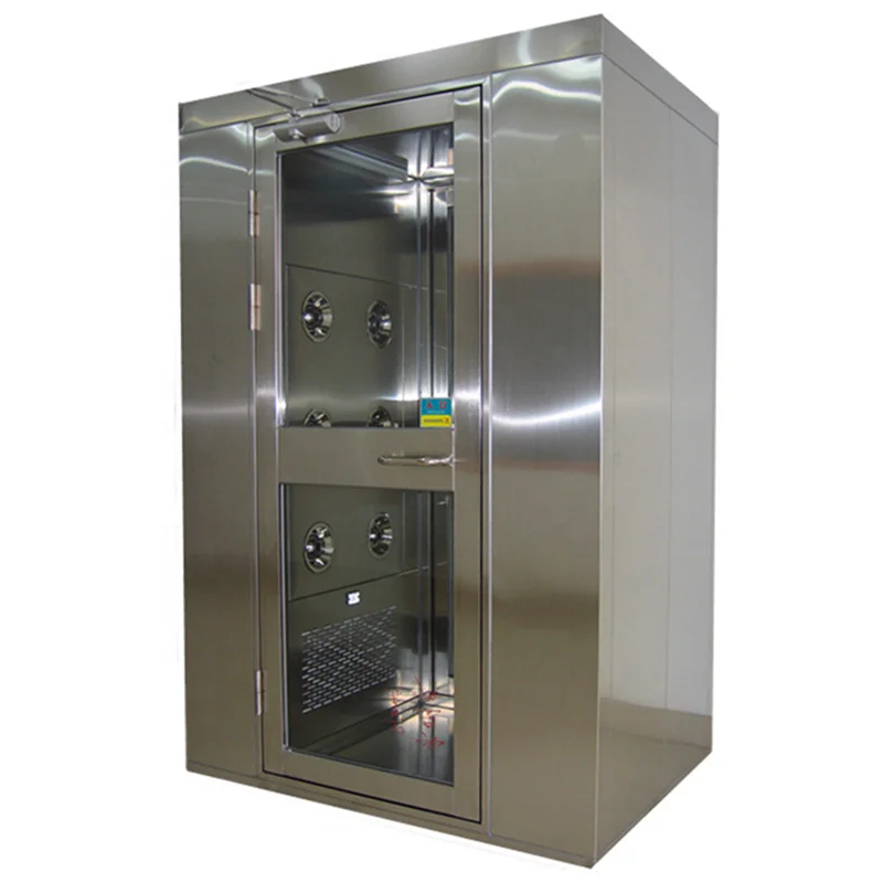 Cleanroom Air Shower Box with Interlock Stainless Steel Cleanroom Air Shower