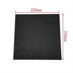 Módulo Led de Panel a todo Color, pantalla de visualización interior, matriz de Panel de pared de vídeo, 250x250mm, 64x64 píxeles, 1/16, escaneo P3.91 RGB