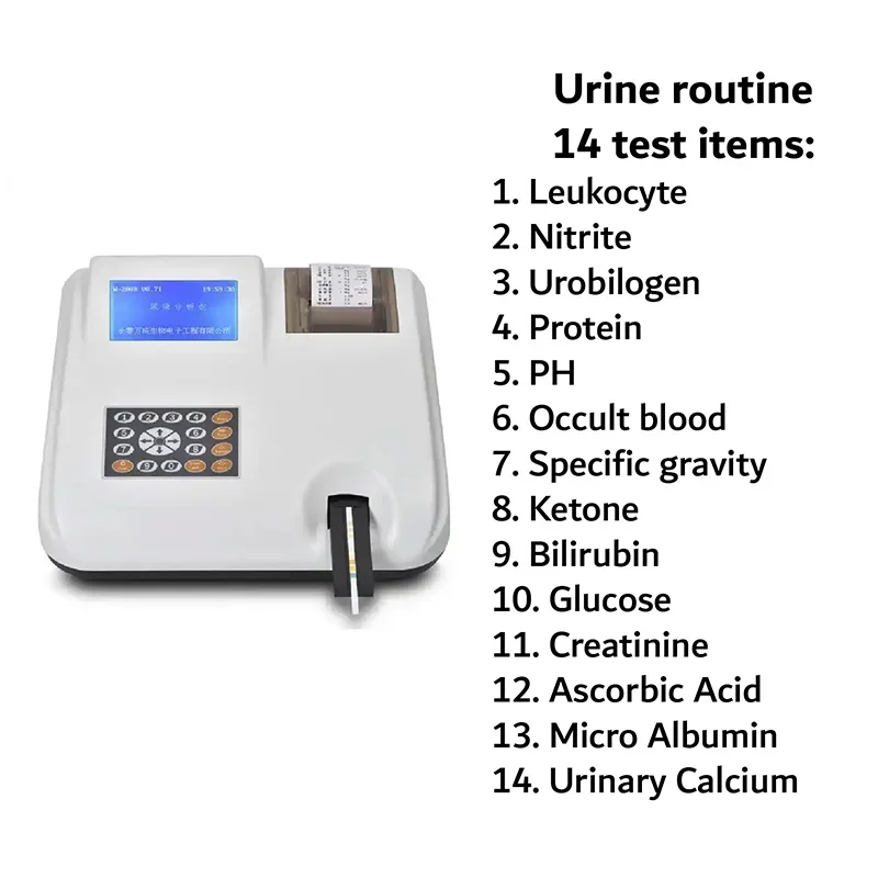 14 in 1 URS-14 Manufacturer Directed supply Urinalysis Urine analyzer