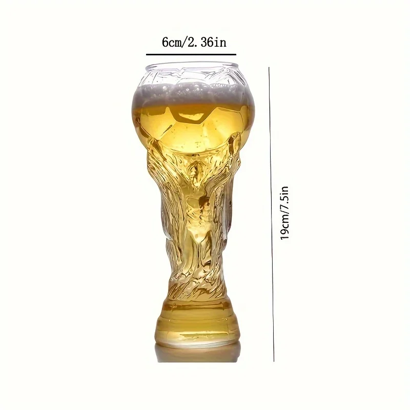 1pc 450ml 600ml Beer Glasses Summer Beverage Drinkware Glass Cups for Bar Pub Club Restaurant and Home Use  Ice Coffee Cup