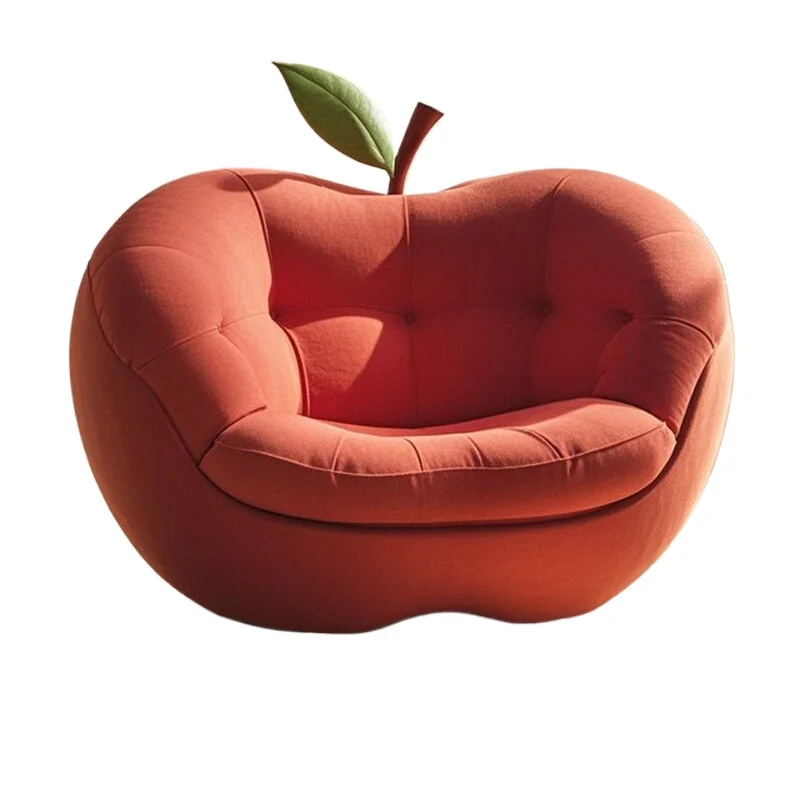 Internet celebrity designer fruit watermelon strawberry sofa chair creative personality special-shaped balcony living room