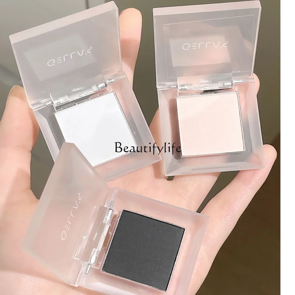 Hollow Filling Monochrome Matte Highlight Powder Natural Three-Dimensional Brightening White Eye Shadow Truncation