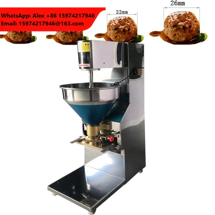 Stainless Steel Meatball Forming Machine Fish Ball Making Machine Stuffed Meatball Machine Automatic