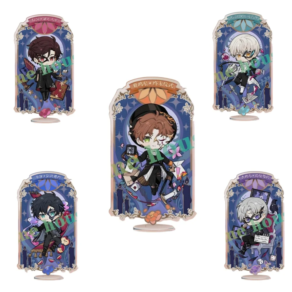 New Anime Light and Night Acrylic 15cm Stand Model Osborn Evan Sariel Jesse Charile Desk Decoration Fans Collection Gift  5pcs