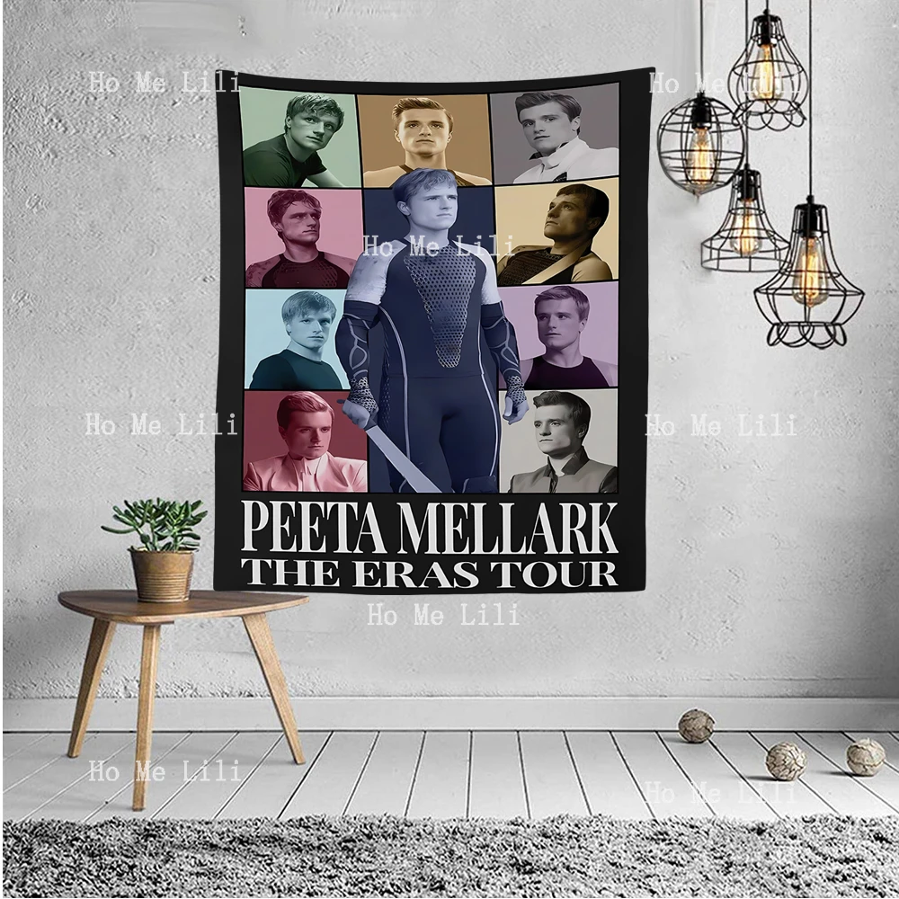 Peeta Mellark Eras Tour The Hunger Games Vintage Movie Graphic Bedroom Livingroom Modern Design Tapestries