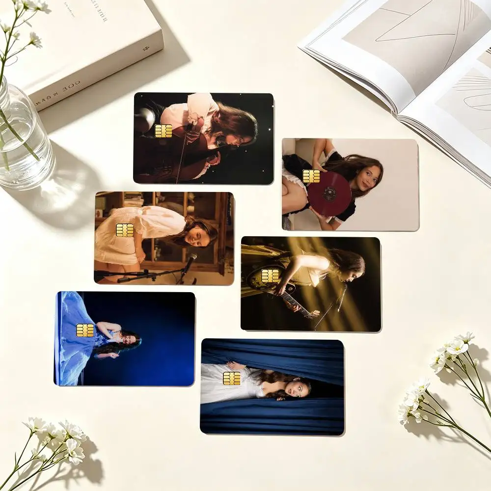 L-Laufey Pop Musician  Credit Card HD Stickers Small Chip Waterproof Sticker Game Card Decal Gift