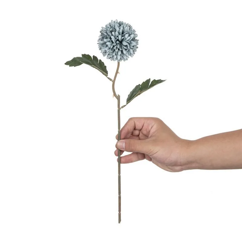 10/15 Stück Künstliche Blumen Seidenkugel Chrysantheme Hochzeits-Brautstrauß Heimtisch Fensterbank Festival-Deko DIY-Geschenk Bühnenrequisiten – Detail 14