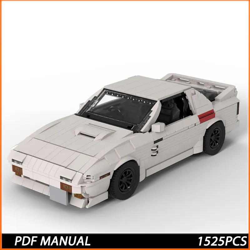 

Конструктор MOC Bricks: Гоночный спортивный автомобиль RX-7 FC MOD Series, наборы строительных блоков, игрушки для детей