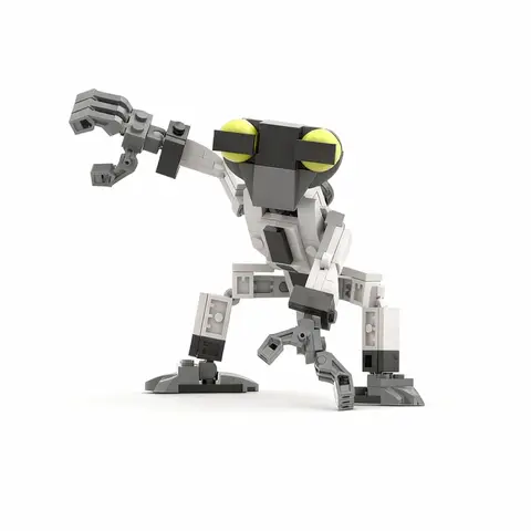 136pcs MOC Grey Matter Ben 10 Model Building Blocks Construction Christmas Gift Toy Education Art Birthday Craft Display Idea
