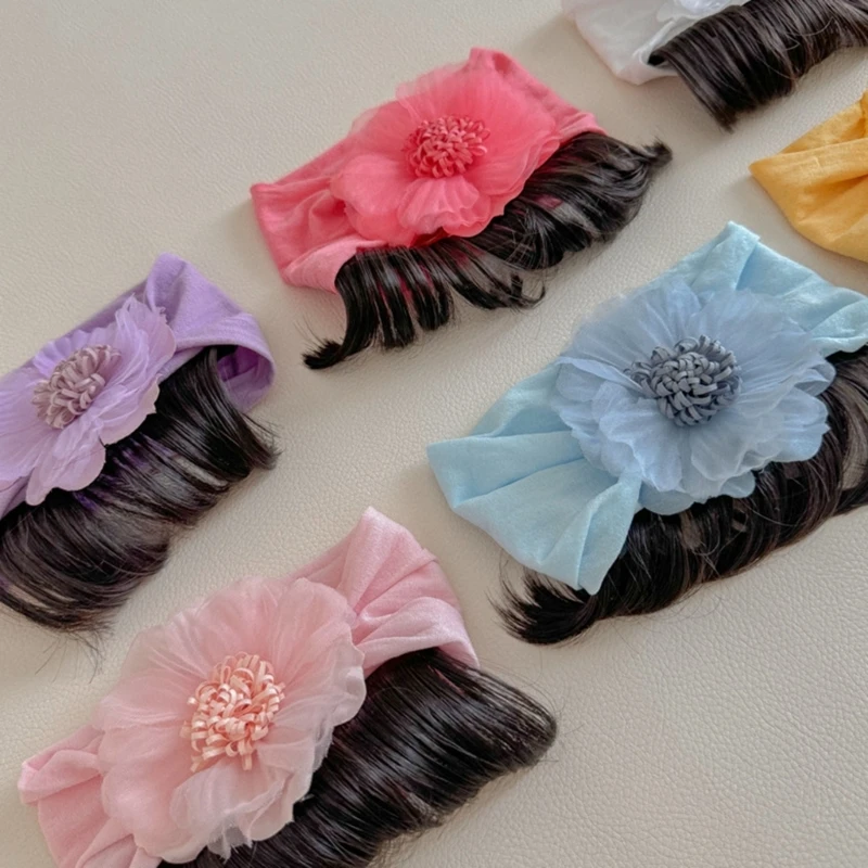 Colorful Baby Girl Hair Accessories Christmas Headwear for Cosplay & Daily Wear