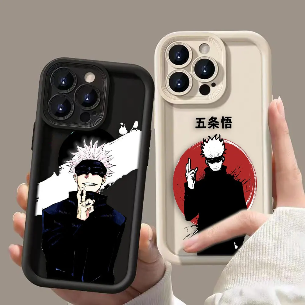 J-Jujutsu K-Kaisen Satoru Phone Case For Samsung A13 A15 A16 A17 A22 A23 A25 A32 A33 A35 A51 A52 A53 A54 A55 A71 A72 Cover Case