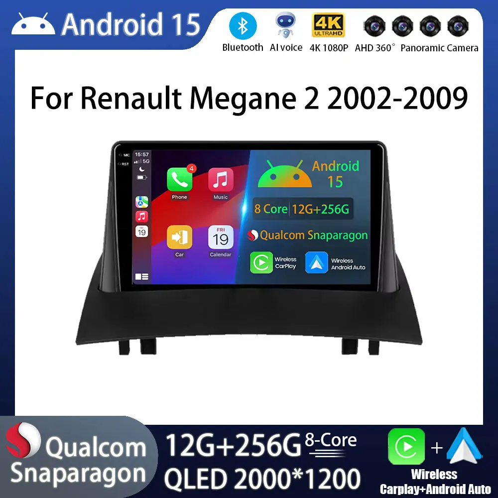 Android 15 Car Radi…