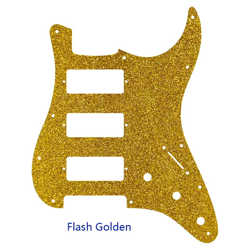 Pleroo Custom Guitar Parts - For US FD Strat HHH Mini Humbucker/Firebird Pickup Stratocaster Guitar Pickguard Scratch Plate