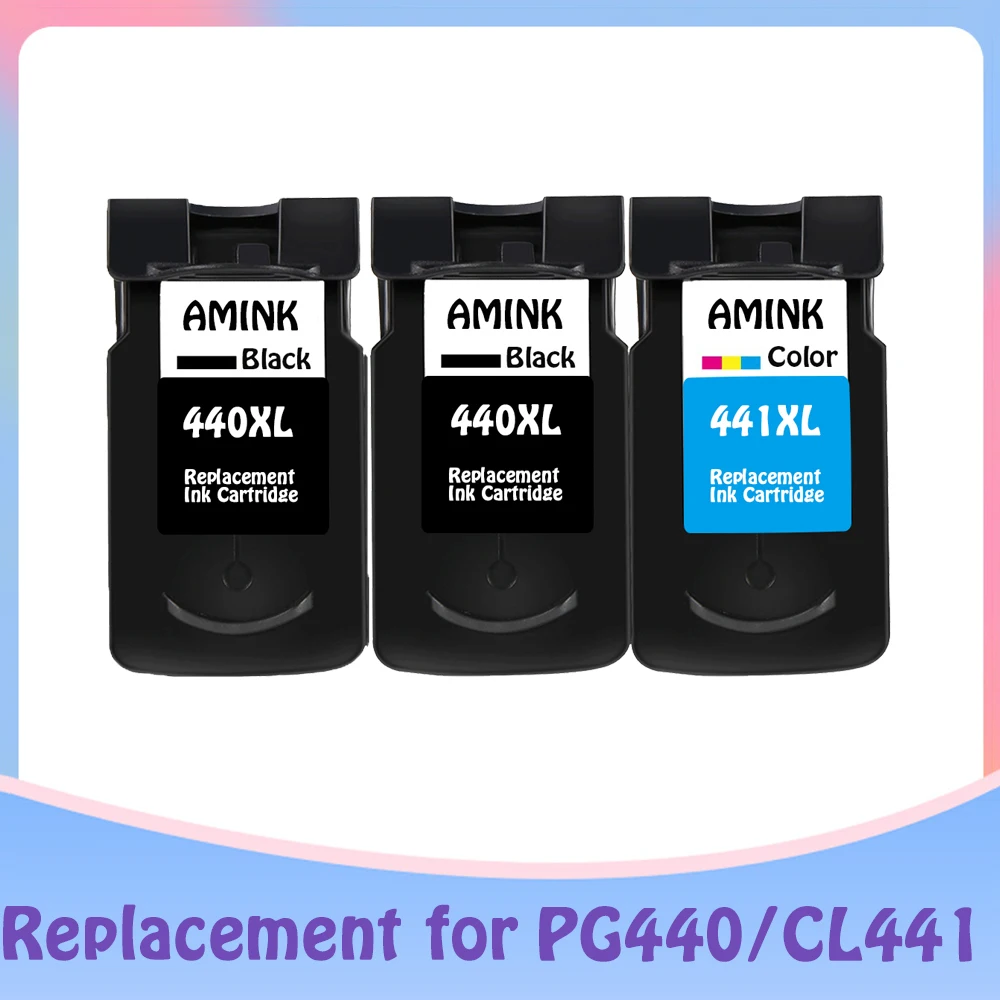 G440 CL441 zamiennik dla Canon PG 440 CL 441 440XL pojemnik z tuszem do Pixma MG4280 MG4240 MX438 MX518 MX378