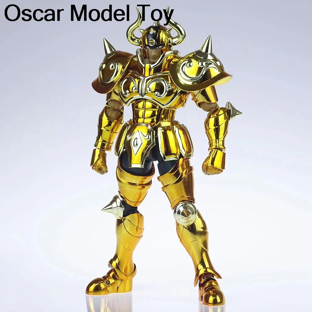 In Stock CS Model Saint Seiya Myth Cloth EX Taurus Aldebaran With Object/Totem Gold Knights of the Zodiac Metal Action Figure