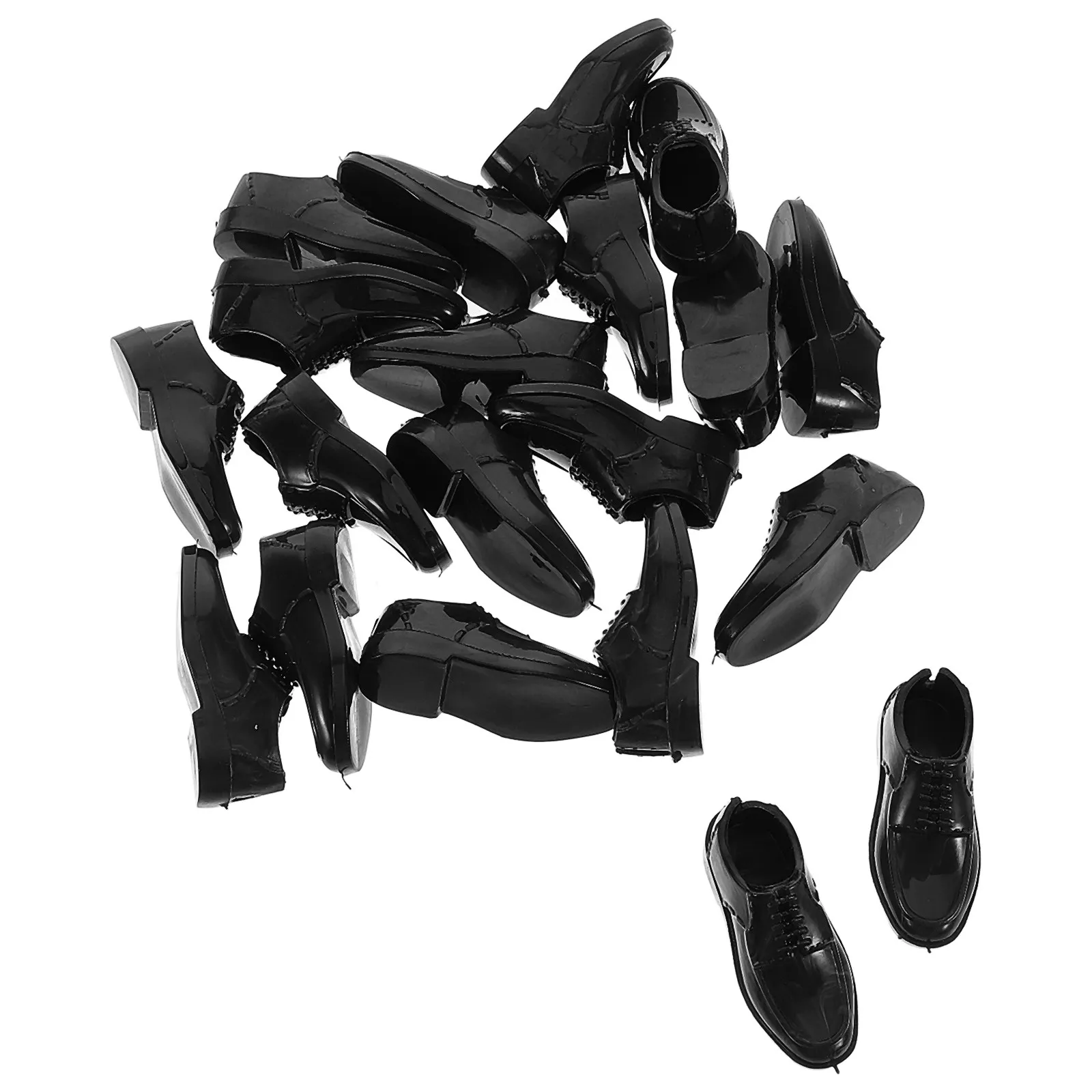 

Shoes 11 Inch 6 Scale 30cm Landscape Decorations Black Style Compatible Toddler Clothing