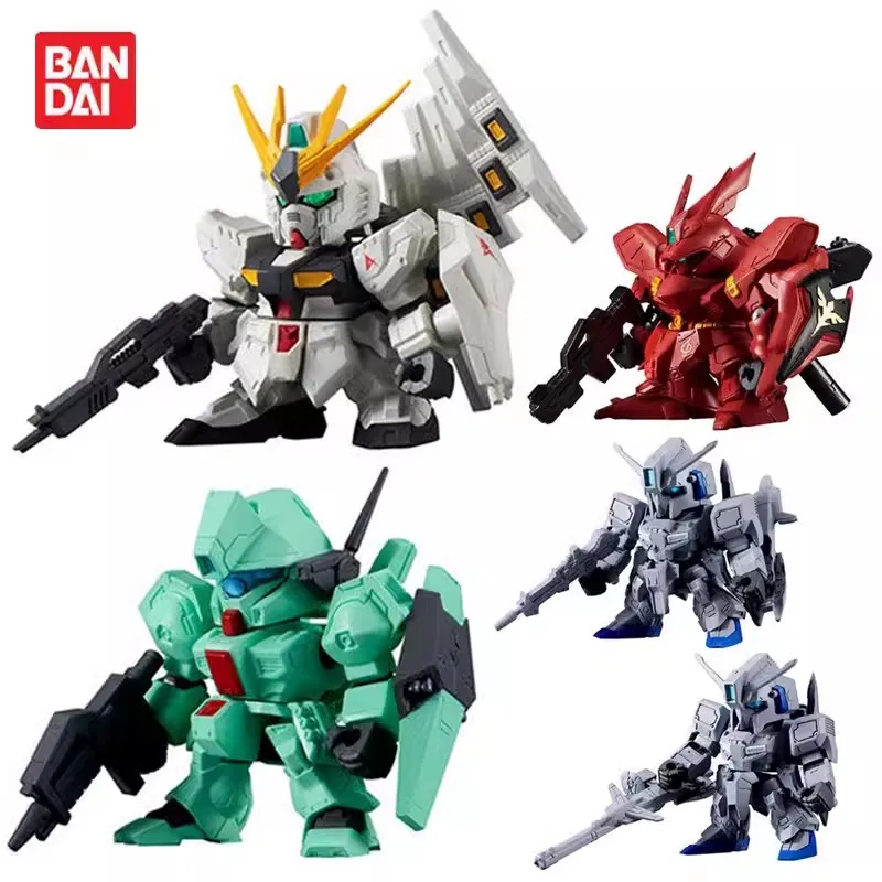 

Bandai Original Gundam Gashapon Senshi Forte 09 RX-93 ν Gundam Action Figure Toys For Kids Gift Collectible Model Ornaments