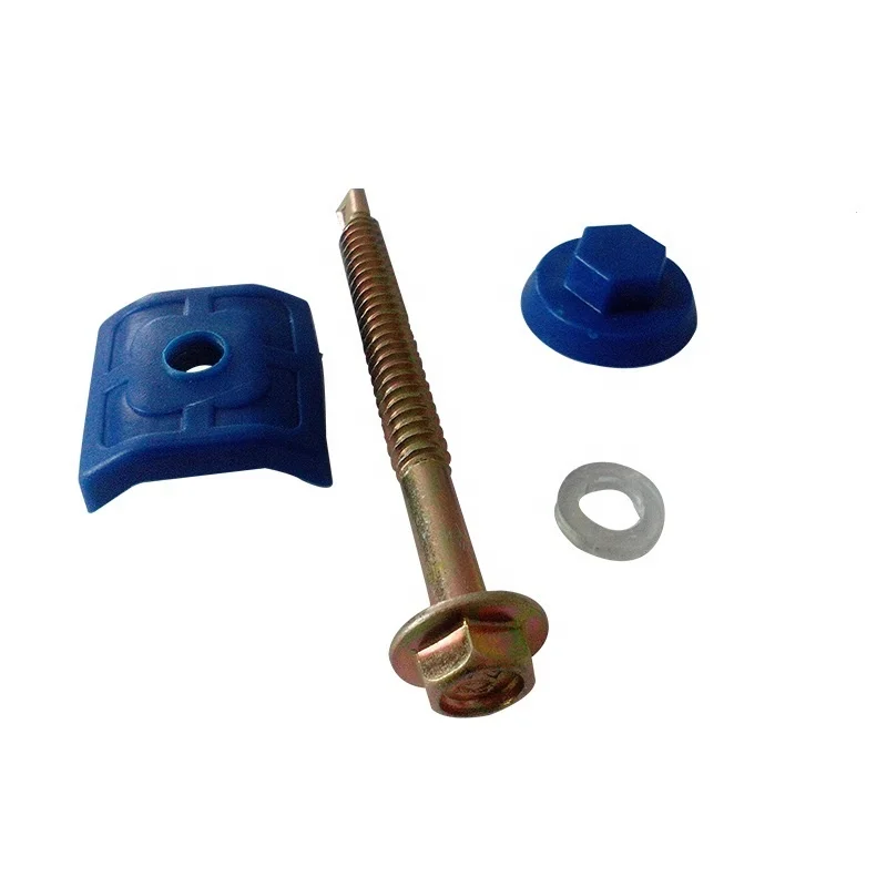 Strong friction Waterproof anti-corrosion Rugged screw set PVC roofing tile Waterproof fitting