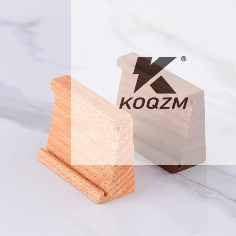 1PCS Wood Price Label Tags Table Number Name Card Holder Menu Holder Small Acrylic Sign Holder Display Stand