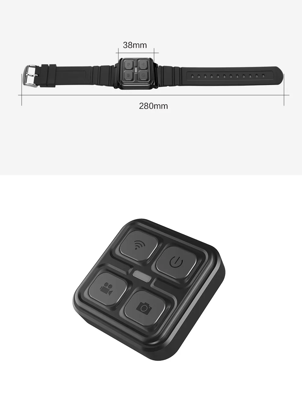 SJCAM Remote Control Watch Wrist Band For SJCAM C300 C200 SJ8 Pro SJ11 Active SJ20 SJ10 PRO M20 A10 A20 A50 Action Camera view 6