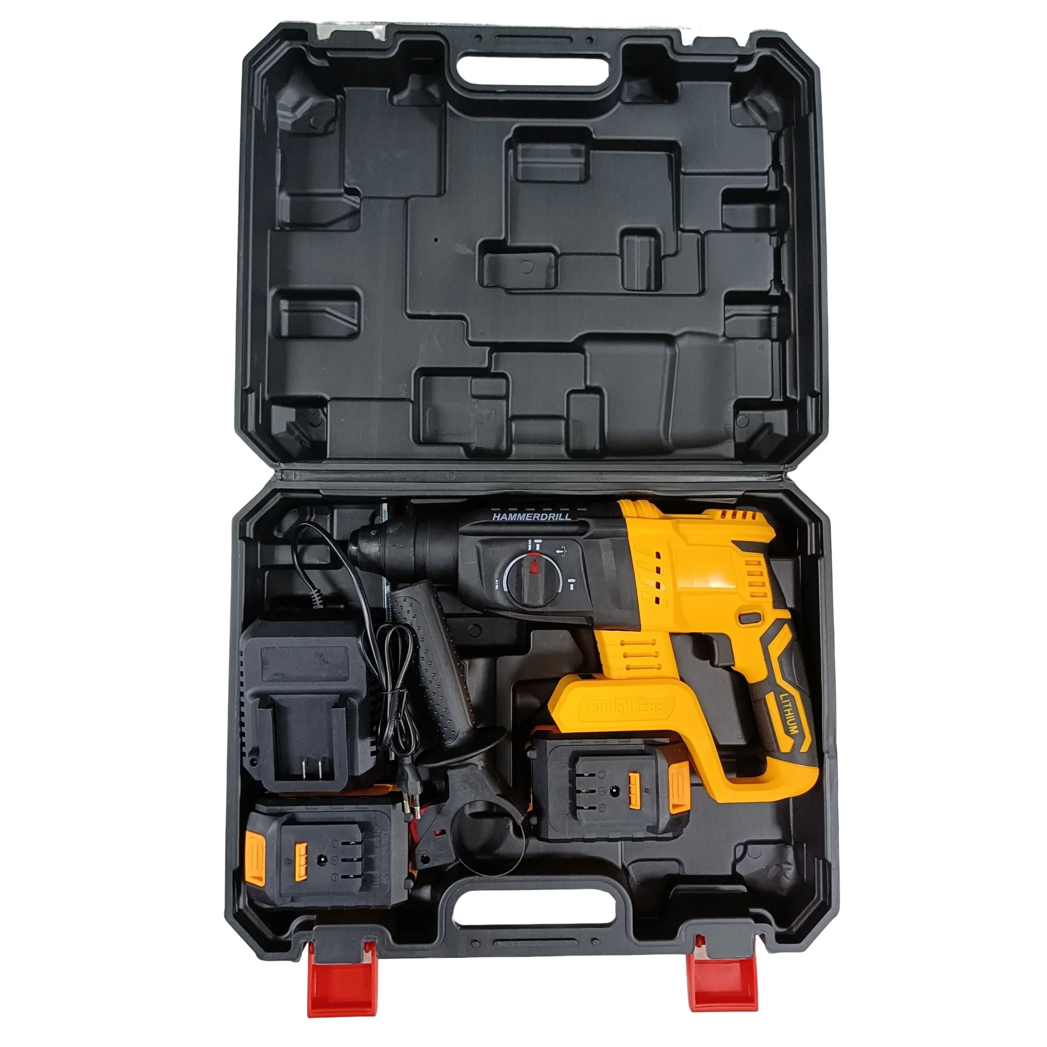 High Quality Rotary Hammer Drill Hand Held Electric Drilling Machine Demolition Cordless Power Tool Set Hammer Drill