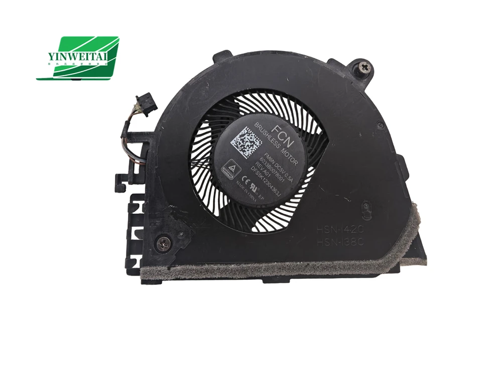 

Вентилятор охлаждения для ноутбуков HP EliteBook X360 840 830 G8 G7 серий HSN-I42C HSN-I38C M03868-001 ND75C38-19G16 FM6N 6033B0078101 8001