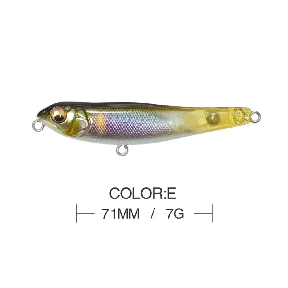 71mm 7g Reals Bleistift Topwater Angelköder Oberfläche Schwimmende Stickbait Wobbler Walking Baits Leurre de Künstliche Harte Köder