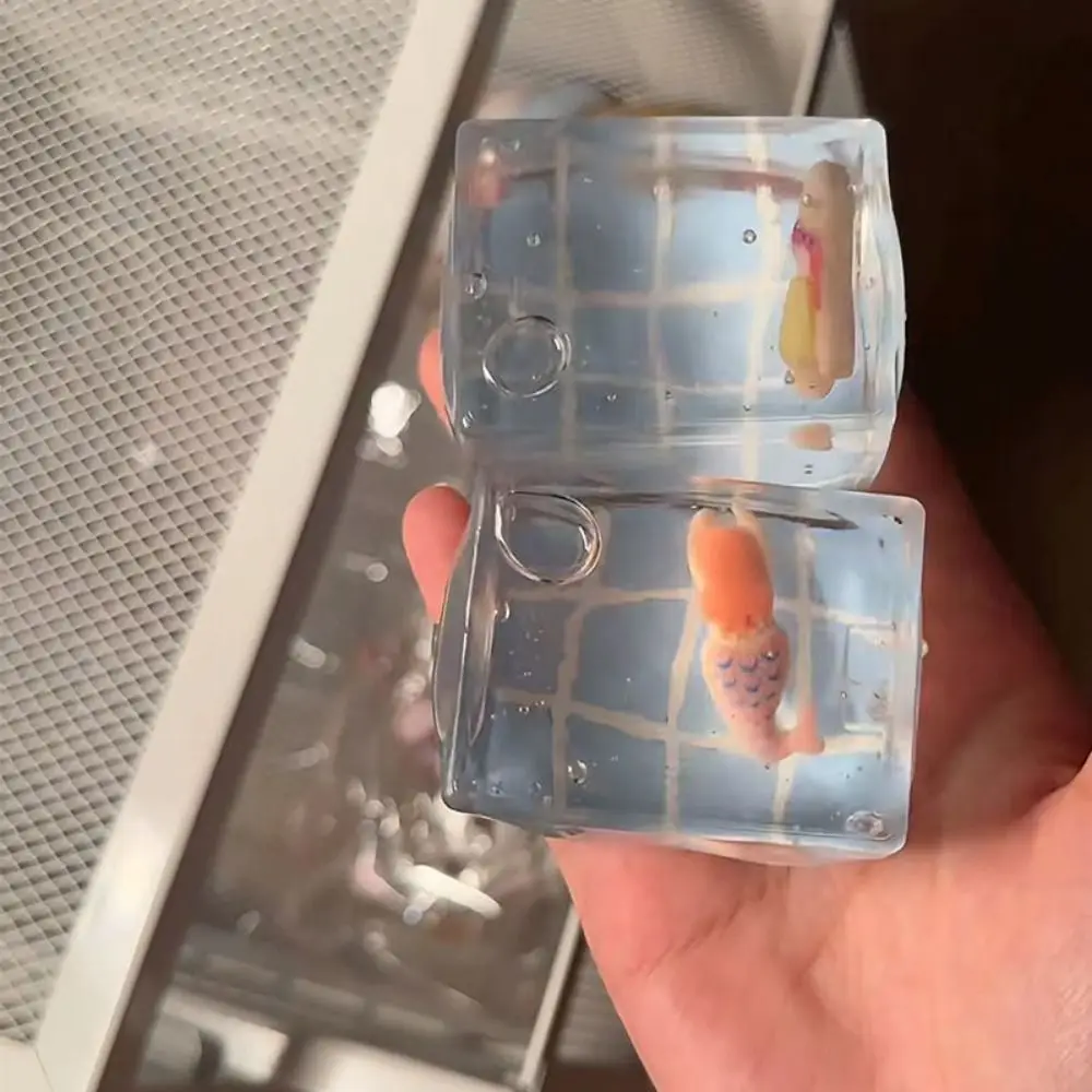 TPR Swimming Pool Squeeze Toy Relaxation Stress Relief Slow Rebound Fidget Toy Random Style Relieve Anxiety TPR Anxiety Toy Toy