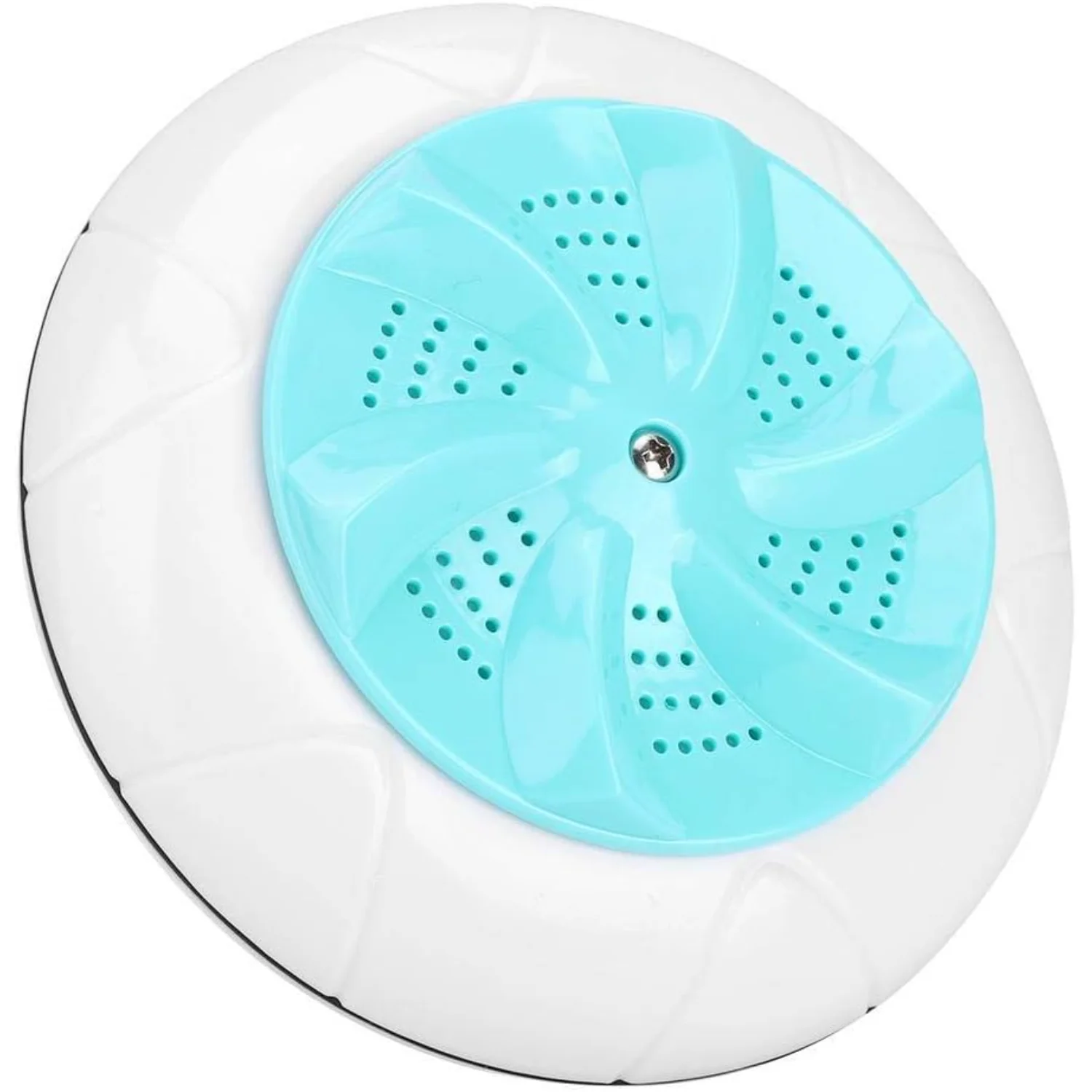 Mini USB Washing Machine Ultrasound Turbine Portable for Travel Household Cloth (Green)